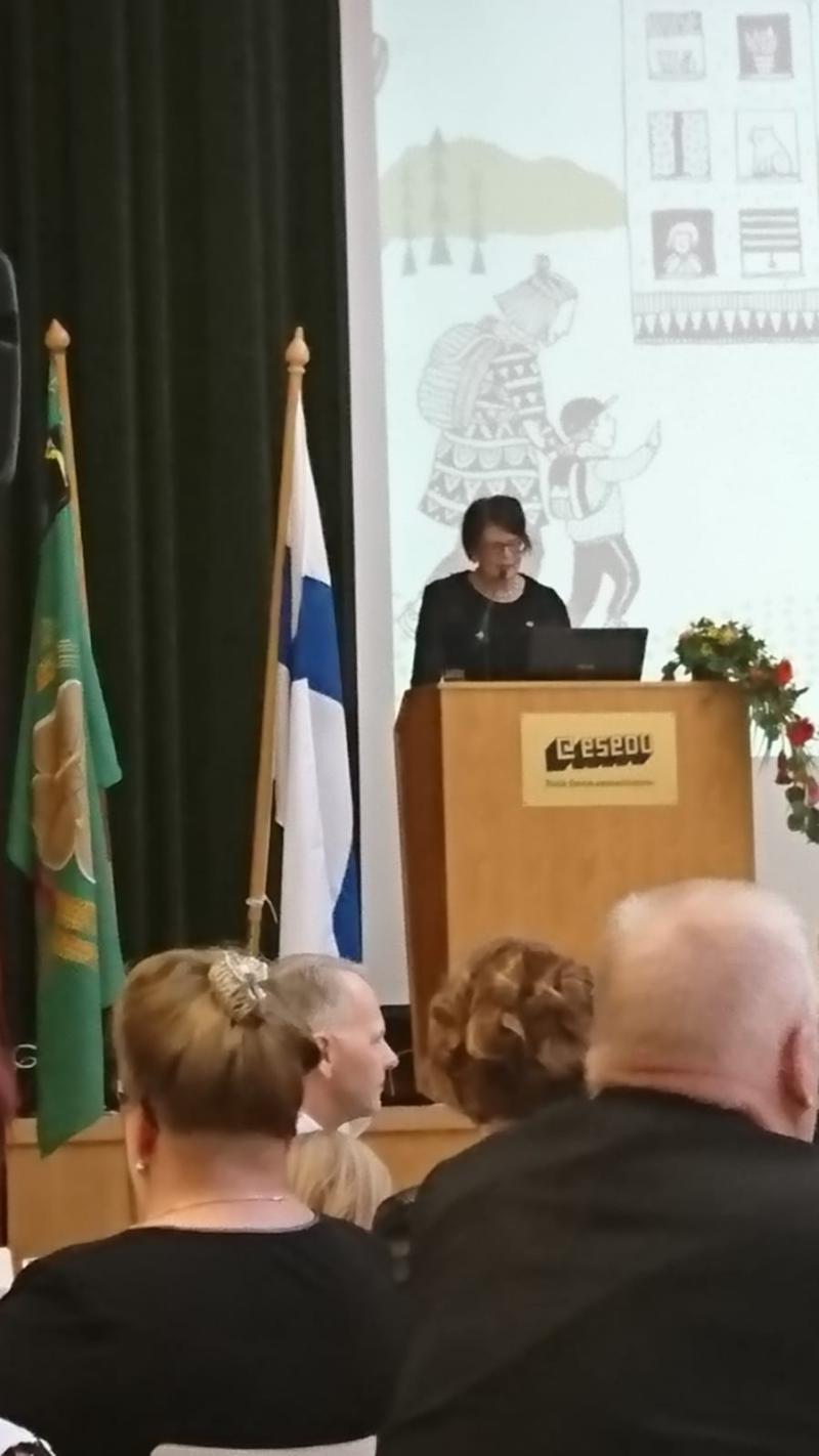 Puheeni piirin puheenjohtajana Keskustan Etelä-Savon piirin 100-vuotisjuhlassa Mikkelissä 26.1.2019